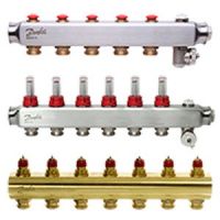 Коллекторы и смесительные узлы для теплого пола Danfoss