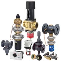 Клапаны и приводы Danfoss