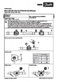 Installation guide shut-off ball valve for R744 (45 bar, 650 psi) type GBC 6s to GBC 42s (Керівництво по установці).pdf 