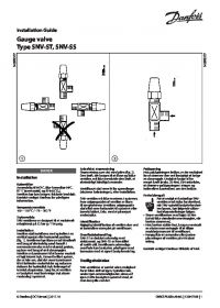 Installation guide gauge valve type SNV-ST, SNV-SS (Руководство по установке).pdf