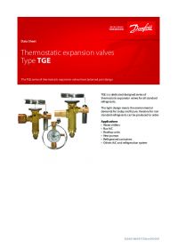 Data Sheet thermostatic expansion valves type TGE (Техническая спецификация).pdf 