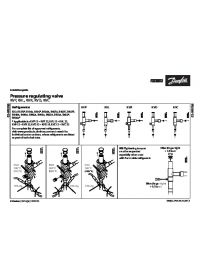 Installation guide pressure regulating valve KVP, KVL, KVR, KVD, KVC (Інструкція з установки).pdf