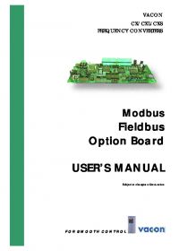 User's manual VACON CX, CXL, CXS Frequency converters (Інструкція користувача).pdf