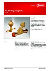 Data sheet electric regulating valve type KVS (Технічна специфікація).pdf