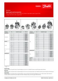 Data sheet spare parts and accessories pilot operated servo valve, type ICS (Техническая спецификация).pdf