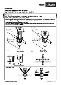 Installation guide pressure operated water valve WVFX 10, WVFX 25 and WVO 10, WVO 25 (Інструкція з установки).pdf