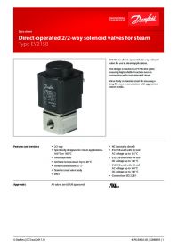 Data sheet direct-operated 2/2-way solenoid valves for steam type EV215B (Технічна специфікація).pdf