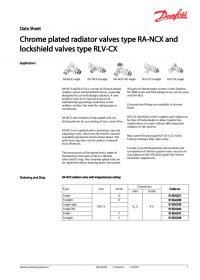Data sheet Chrome plated radiator valves type RA-NCX and lockshield valves type RLV-CX (Техническая спецификация).pdf
