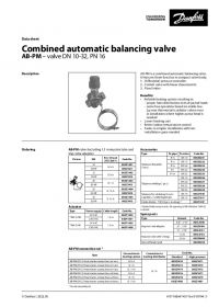 Data sheet combined automatic balancing valve AB-PM (Технічна специфікація).pdf