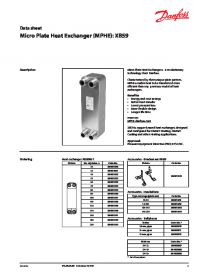 Data sheet micro plate heat exchanger (MPHE) XB59 (Техническая спецификация).pdf