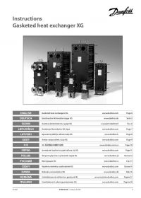 Instructions gasketed heat exchanger XG (Инструкции).pdf