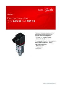 Data sheet pressure transmitter type AKS 32 and AKS 33 (Техническая спецификация).pdf