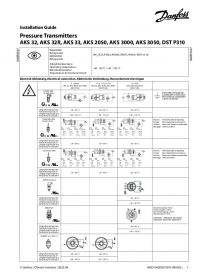 Installation guide pressure transmitters AKS 32, AKS 32R, AKS 33, AKS 2050, AKS 3000, AKS 3050, DST P310 (Инструкция по установке).pdf