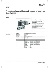 Data Sheet proportional solenoid valves 2-way servo-operated type EV260B (Технічні дані).pdf