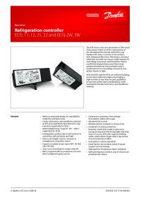 Data sheet refrigeration controller EETc 11, 12, 21, 22 and EETa 2W, 3W (Техническая спецификация).pdf