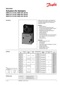 Data sheet actuators for dampers AMD (Технічна специфікація).pdf