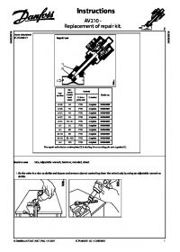 Інструкція AV210 - Replacement of repair kit (instructions).pdf