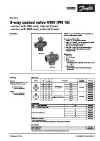 Data sheet 3-way seated valve VMV (PN 16) (Техническая спецификация).pdf