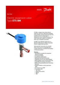 Data sheet electric expansion valve type ETS 8M (Техническая спецификация).pdf