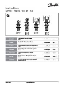 Instructions SAVD – PN 25, DN 15 - 50 (Инструкция).pdf