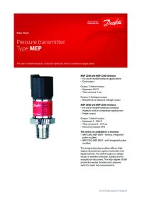 Data sheet pressure transmitter type MEP (Техническая спецификация).pdf
