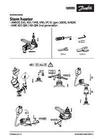 Installation Guide Stem heater AMV (E) 335, 435 - VRB, VRG, VF, VL (gen.2009), AHQM - AME 435 QM - AB-QM 2nd generation (Руководство по установке).pdf