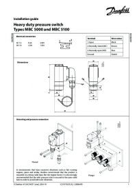 Руководство по монтажу heavy duty pressure switch types MBC 5000 and MBC 5100 (Installation Guide).pdf