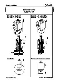 Instruction Solenoid valves type EV310B (Інструкція).pdf