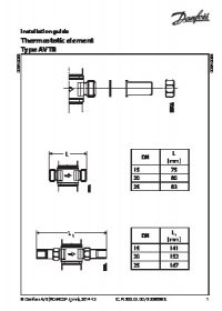 Руководство по монтажу Thermostatic element Type AVTB (Installation Guide).pdf