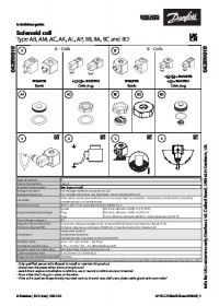 Керівництво по монтажу Solenoid coil Type AB, AM, AC, AK, AL, AP, BB, BA, BC and BD (Installation Guide).pdf