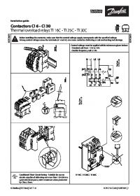 Керівництво по монтажу Contactors CI 6 - CI 30 Thermal overload relays TI 16C - TI 25C - TI 30C (Installation Guide).pdf