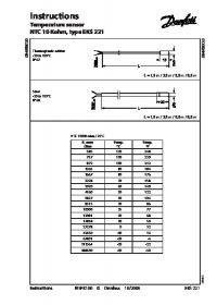 Instructions Temperature sensor NTC 10 Kohm, type EKS 221 (Инструкция).pdf