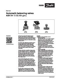 Data sheet Automatic balancing valves ASV DN 15-50 (4th gen.) (Технічний паспорт).pdf