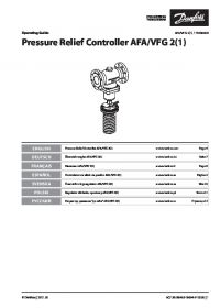 Operating Guide Pressure Relief Controller AFA, VFG 2 (Руководство по эксплуатации).pdf