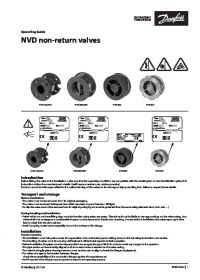 Operating Guide NVD non-return valves (Руководство по эксплуатации).pdf