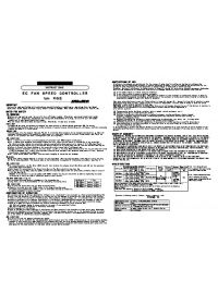 Instruction ec fan speed controller type XGE (Інструкція).pdf