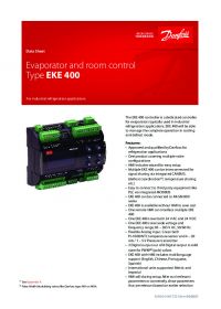 Data sheet evaporator and room control type EKE 400 (Техническая спецификация).pdf