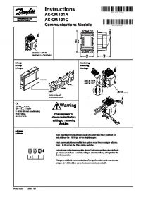 Instructions AK-CM 101A AK-CM 101C Communications Module (Инструкция).pdf