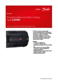 Data sheet programmable controller, 6 relays type CSTFR1 (Технічна специфікація).pdf
