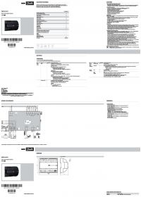 Instruction sheet electronic controller CSTFR1 (Инструкция по эксплуатации).pdf