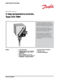 Техническая брошура 2-step temperature controls type CAS 1080 (Technical brochure).pdf