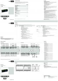 Instruction sheet electronic controller MCX20B (Інструкція по експлуатації).pdf