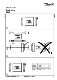Installation guide check valves NRVA (Керівництво по установці).pdf