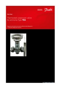 Data sheet thermostatic expansion valves for ammonia type TEA (Техническая спецификация).pdf