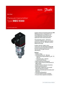 Data sheet pressure transmitter type MBS 9300 (Техническая спецификация).pdf 