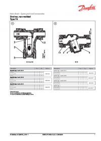 Data sheet strainer, non welded type FA (Техническая спецификация).pdf