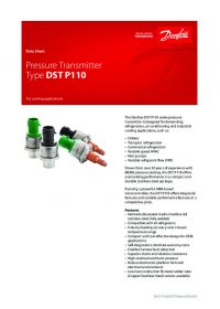Data sheet pressure transmitter type DST P110 (Техническая спецификация).pdf