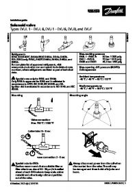 Installation guide solenoid valve types EVUL 1 - EVUL 8, EVU 1 - EVU 8, EVUB, and EVUF (Инструкция по установке).pdf 