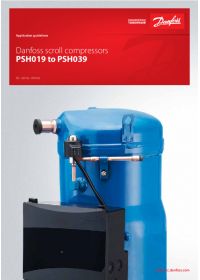 Application guidelines danfoss scroll compressors PSH019 to PSH039 (Рекомендації із застосування).pdf