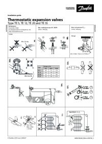Installation guide thermostatic expansion valves type TE 5, TE 12, TE 20 and TE 55 (Инструкция по установке).pdf